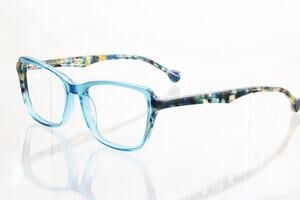 Lisa Loeb Carousel 242 Island Rum 53-16-140mm Eyeglass FRAMES ONLY - GOOD